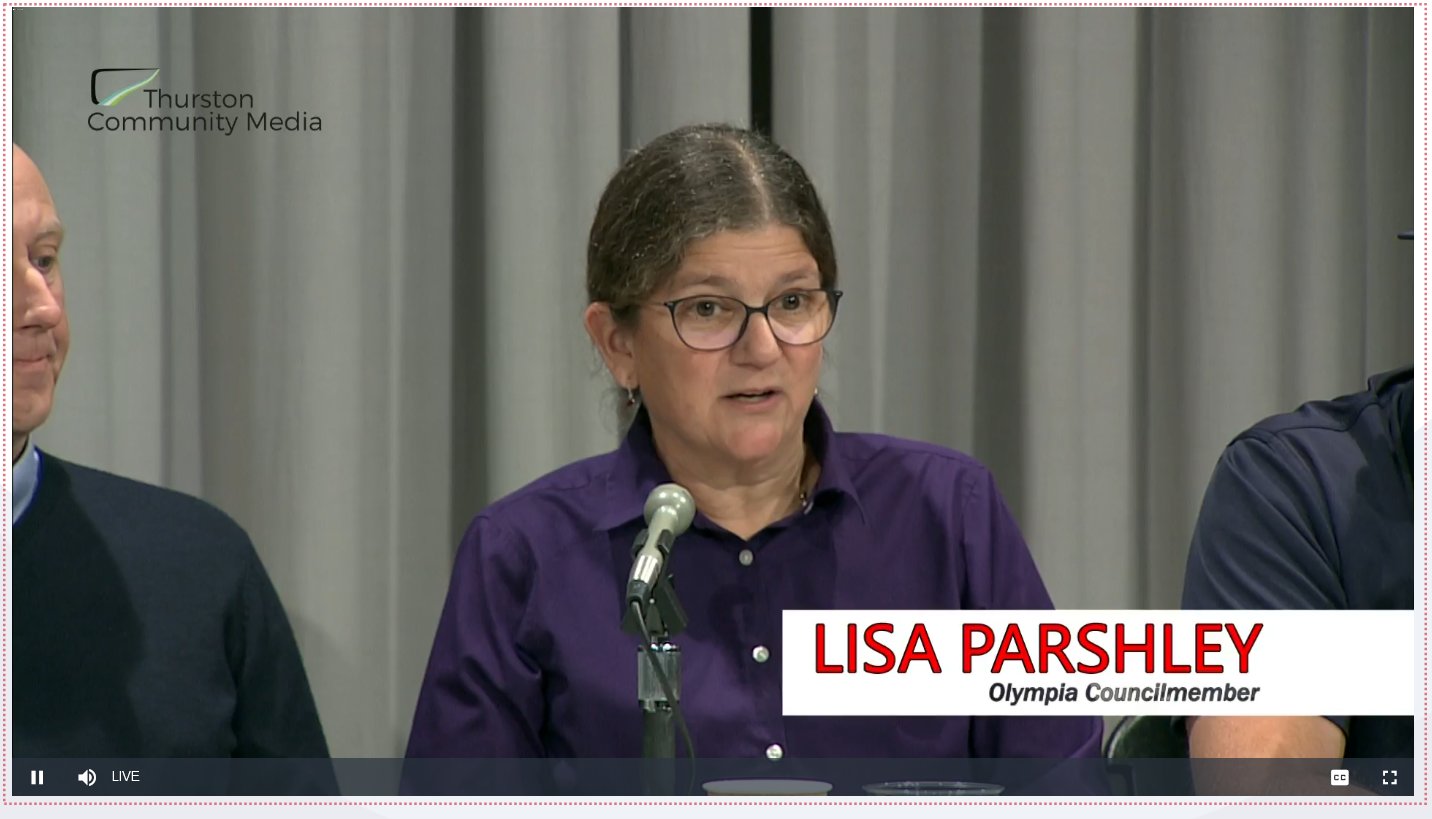 Olympia Councilmember Lisa Parshley